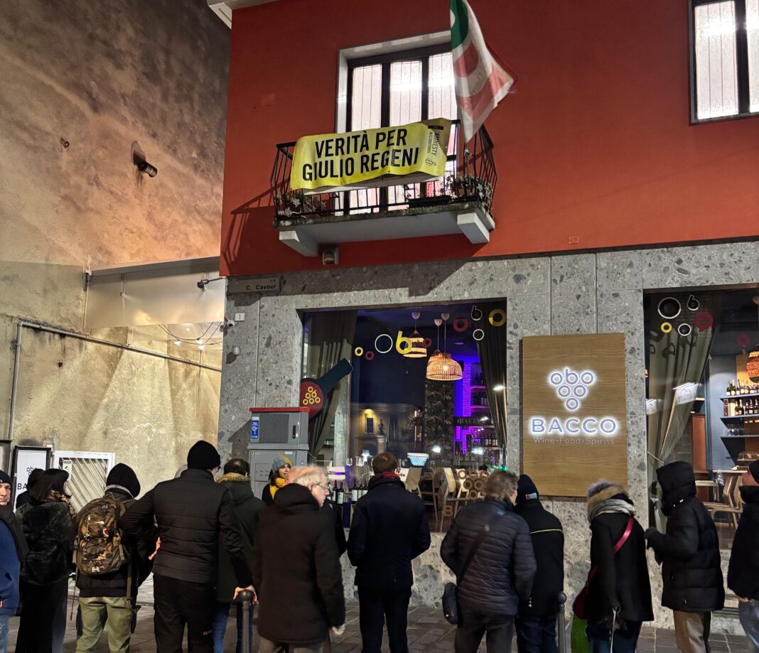 Sinistra Brugherese in piazza per Giulio Regeni