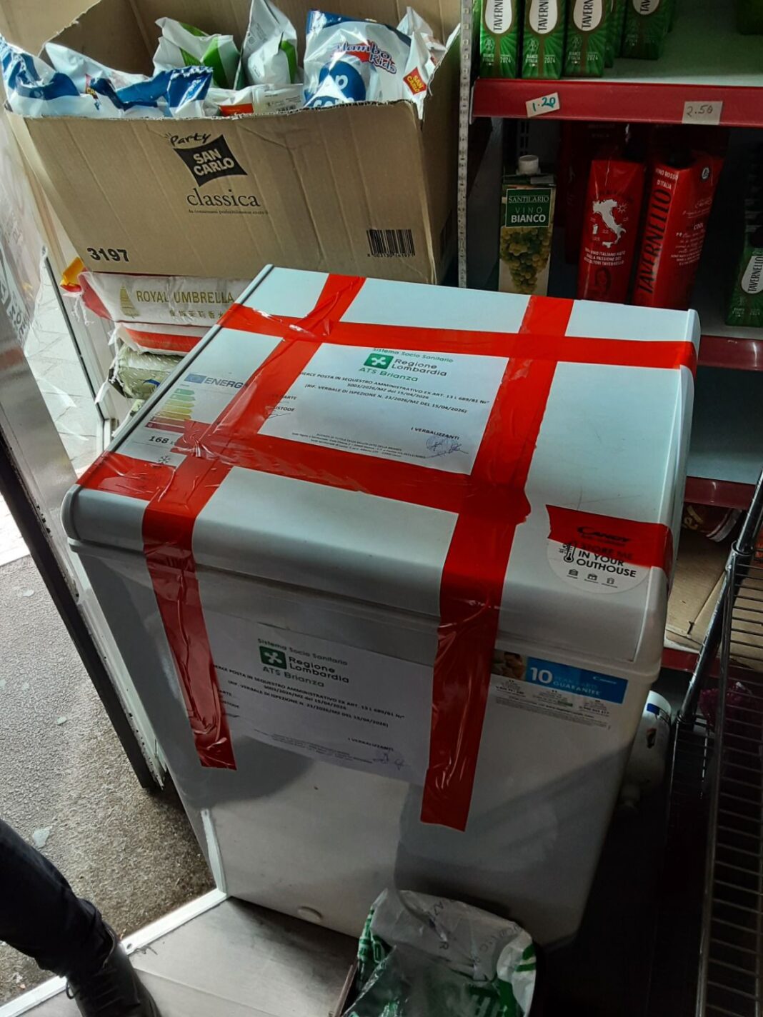 Sequestro ATS e Polizia Locale